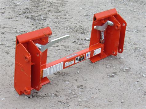 kubota skid steer adapter plate|kubota tractor skid steer attachments.